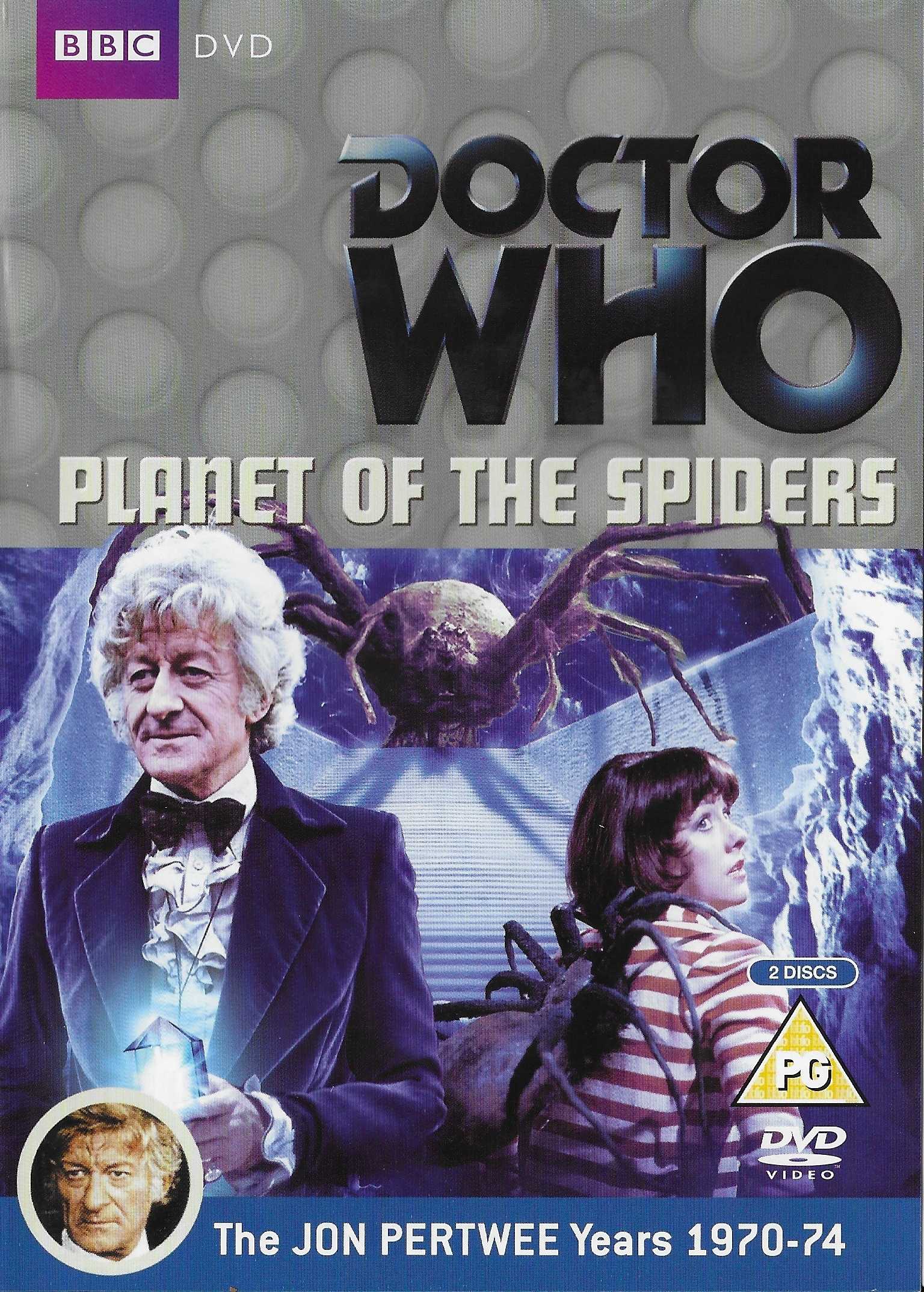 Picture of BBCDVD 1809 Doctor Who - Planet of the spiders by artist Robert Sloman from the BBC records and Tapes library